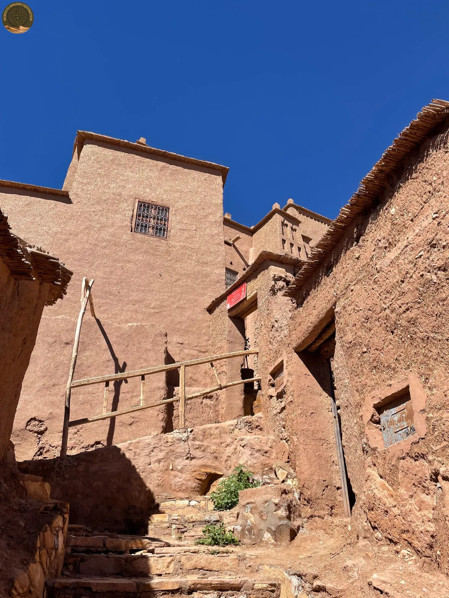 Traditional architecture of Ait Benhaddou kasbah