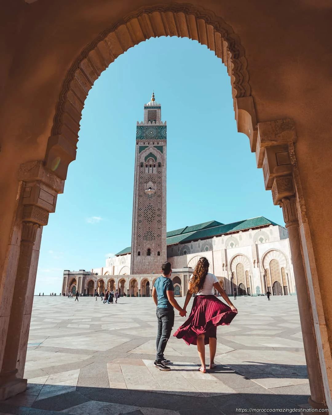 Panoramic view of Morocco Imperial Cities and Sahara Desert