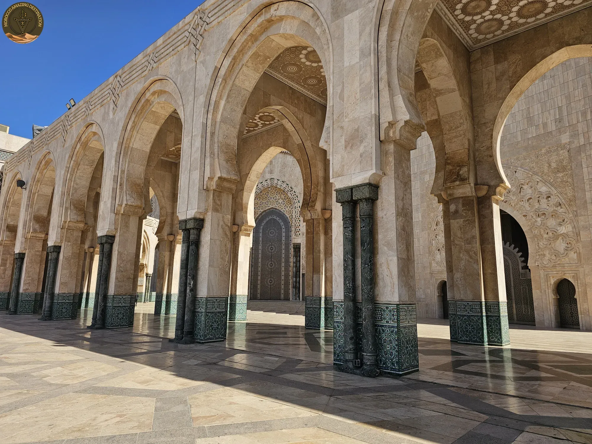 Minaret of the Hassan II Mosque, Casablanca