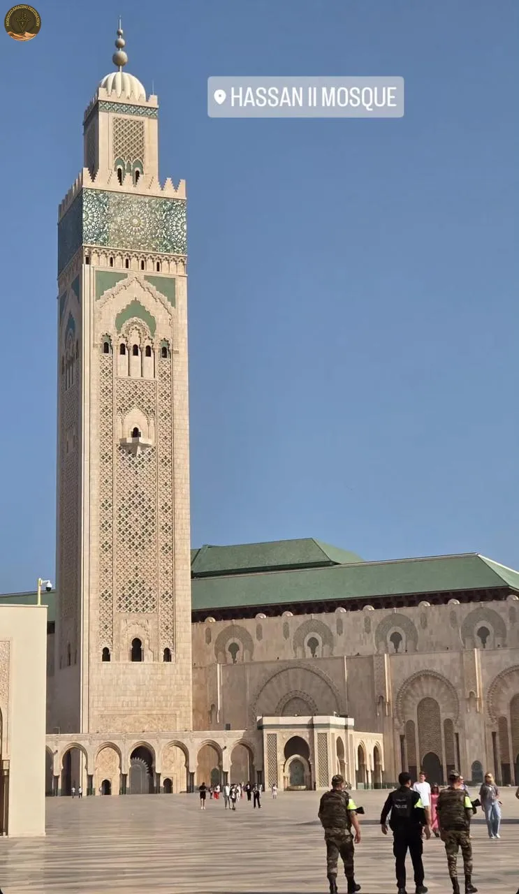 Morocco Tour - Casablanca Hassan II Mosque in Morocco