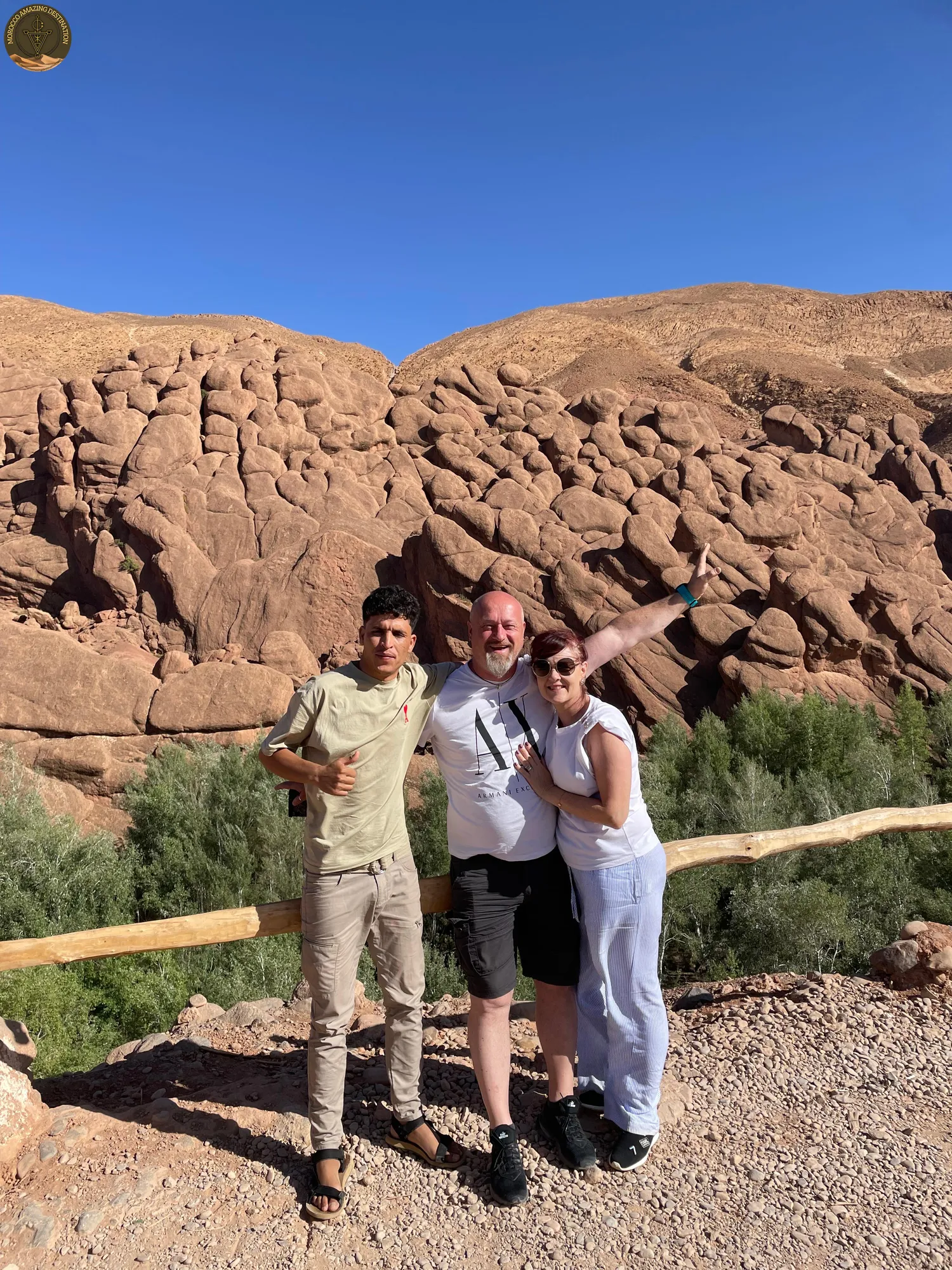 Morocco Tour - Dades Valley rock formations in Morocco