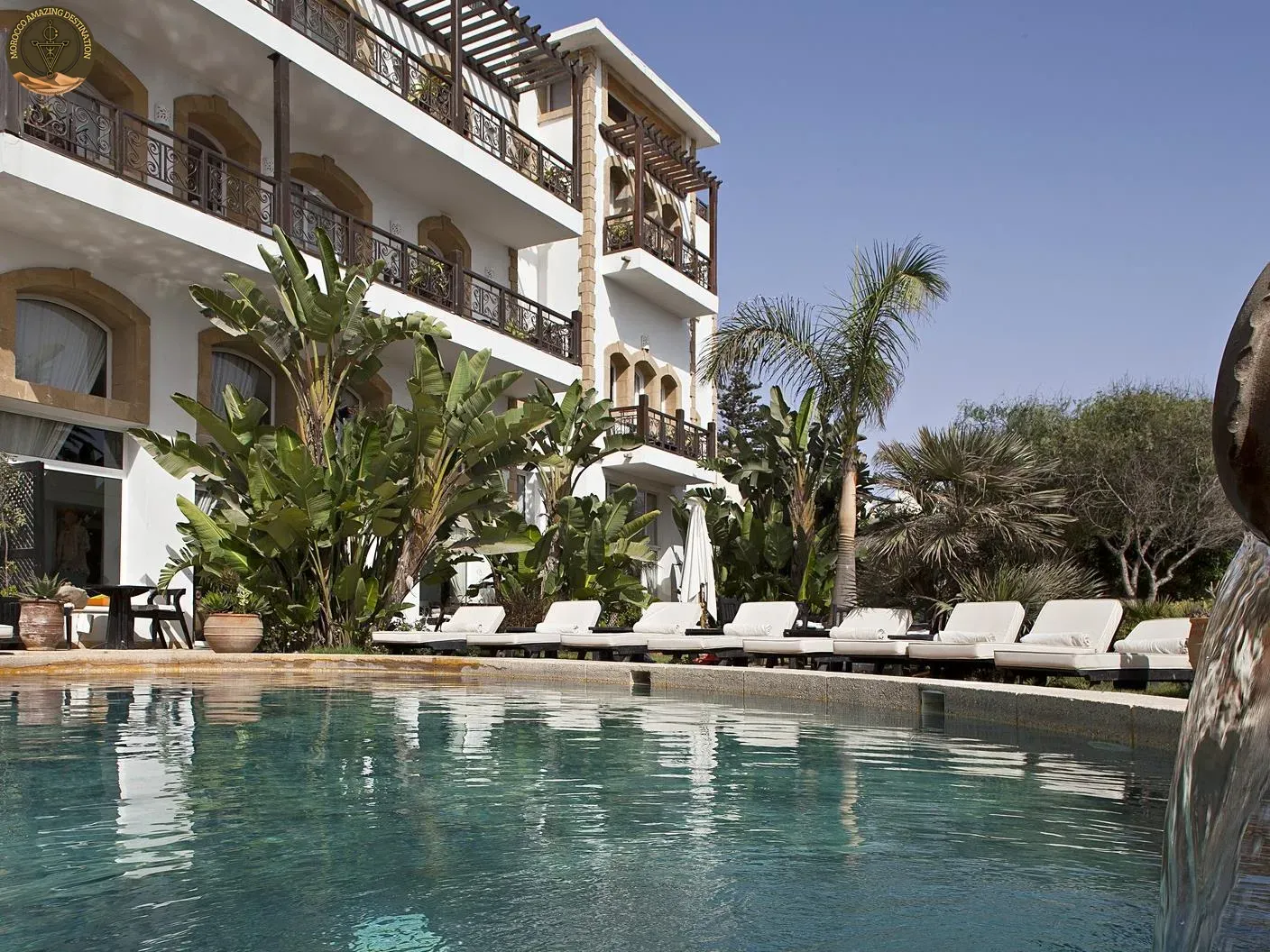 Boutique accommodation alley in Essaouira medina