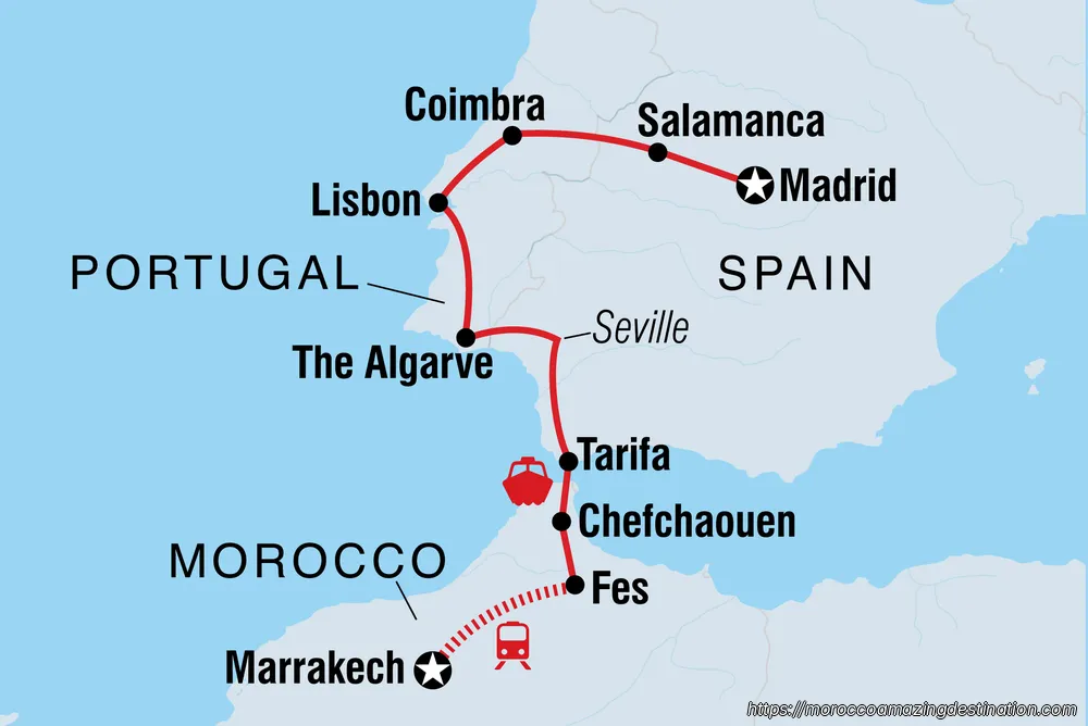 Come andare in Marocco dalla Spagna: La guida completa