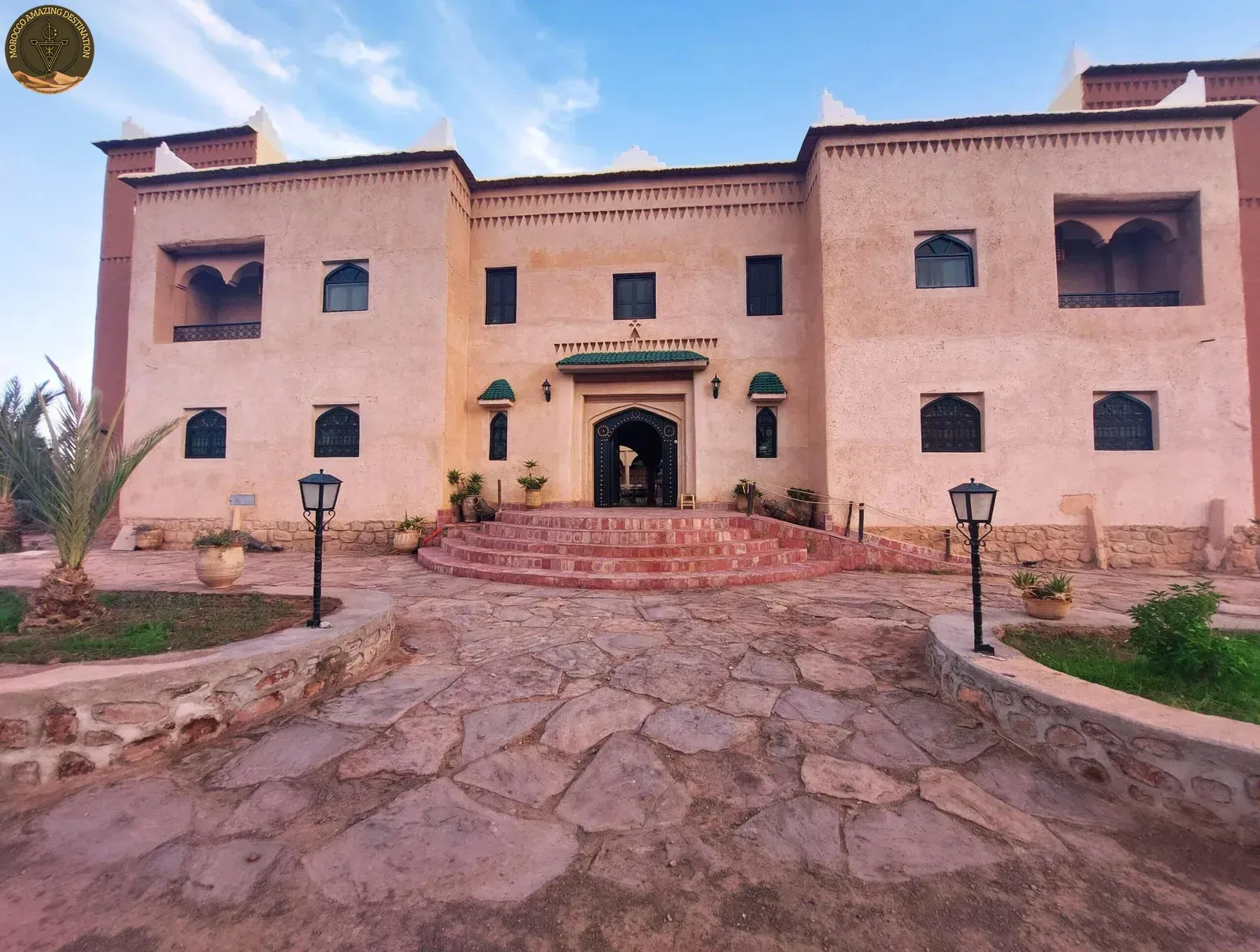 Mura della kasbah di Ouarzazate presso gli Atlas Studios