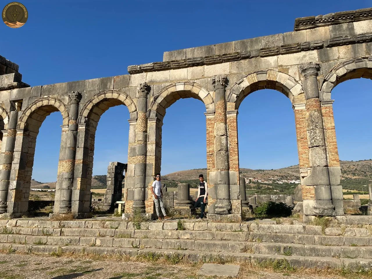 Morocco Tour - Volubilis Roman ruins in Morocco