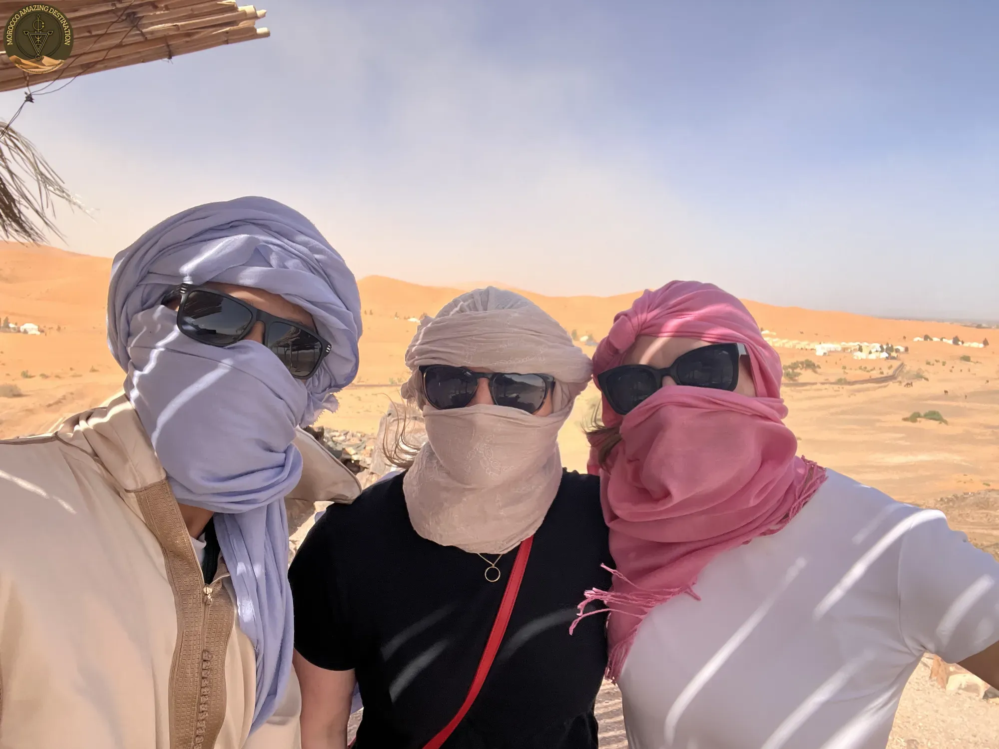 Erg Chebbi dunes near Merzouga at the end of the drive