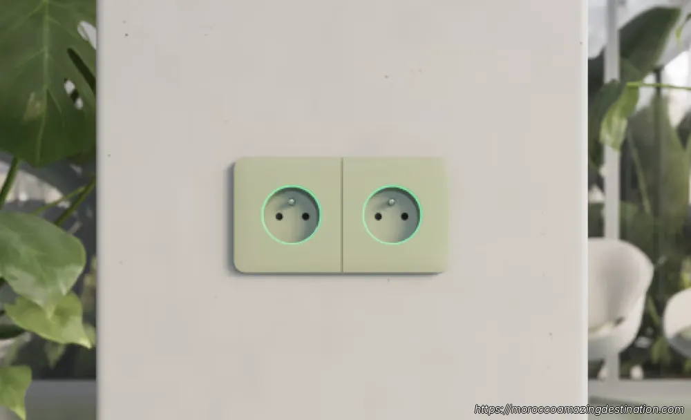 Wondering what electrical outlets are in Morocco? Complete guide covering Morocco plug types (Type C and E), voltage, device compatibility, and tips for charging in riads, desert camps, and on the road.