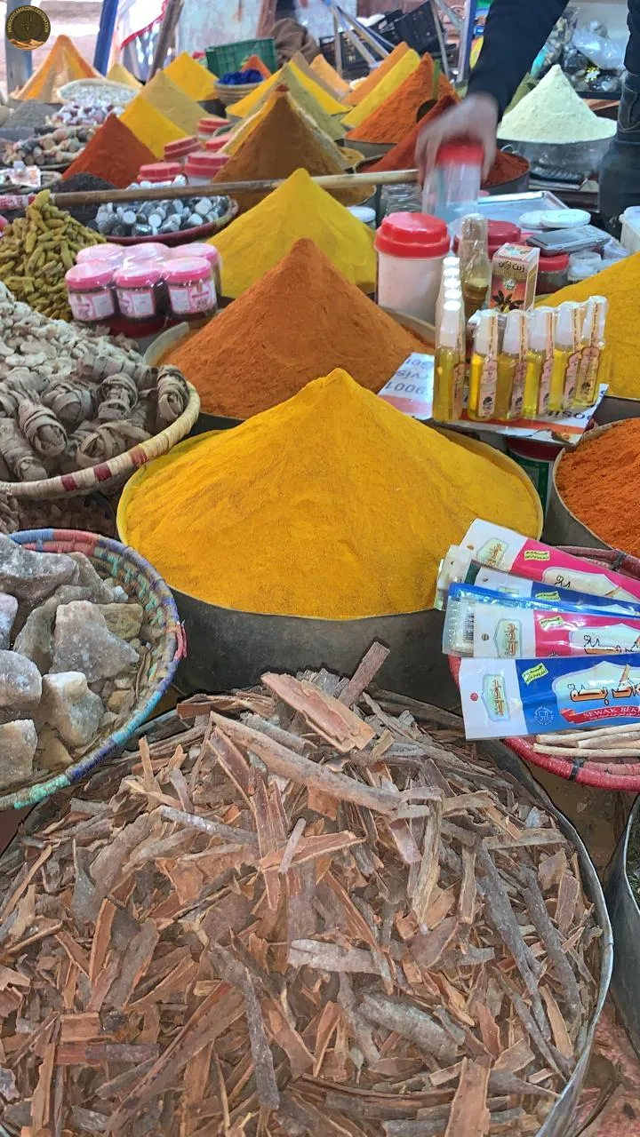 Tour From Marrakech To Merzouga - Rissani market spices in Morocco