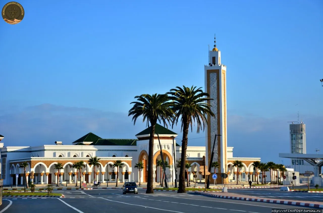 Tangier sightseeing over Strait of Gibraltar