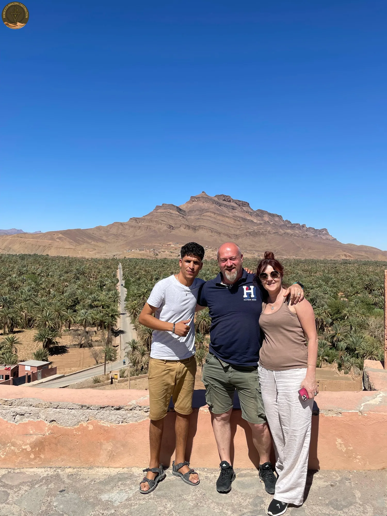 Morocco Tour - Ziz Valley palm groves in Morocco